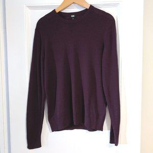 Uniqlo Extra Fine Merino Wool Crew Neck Sweater S